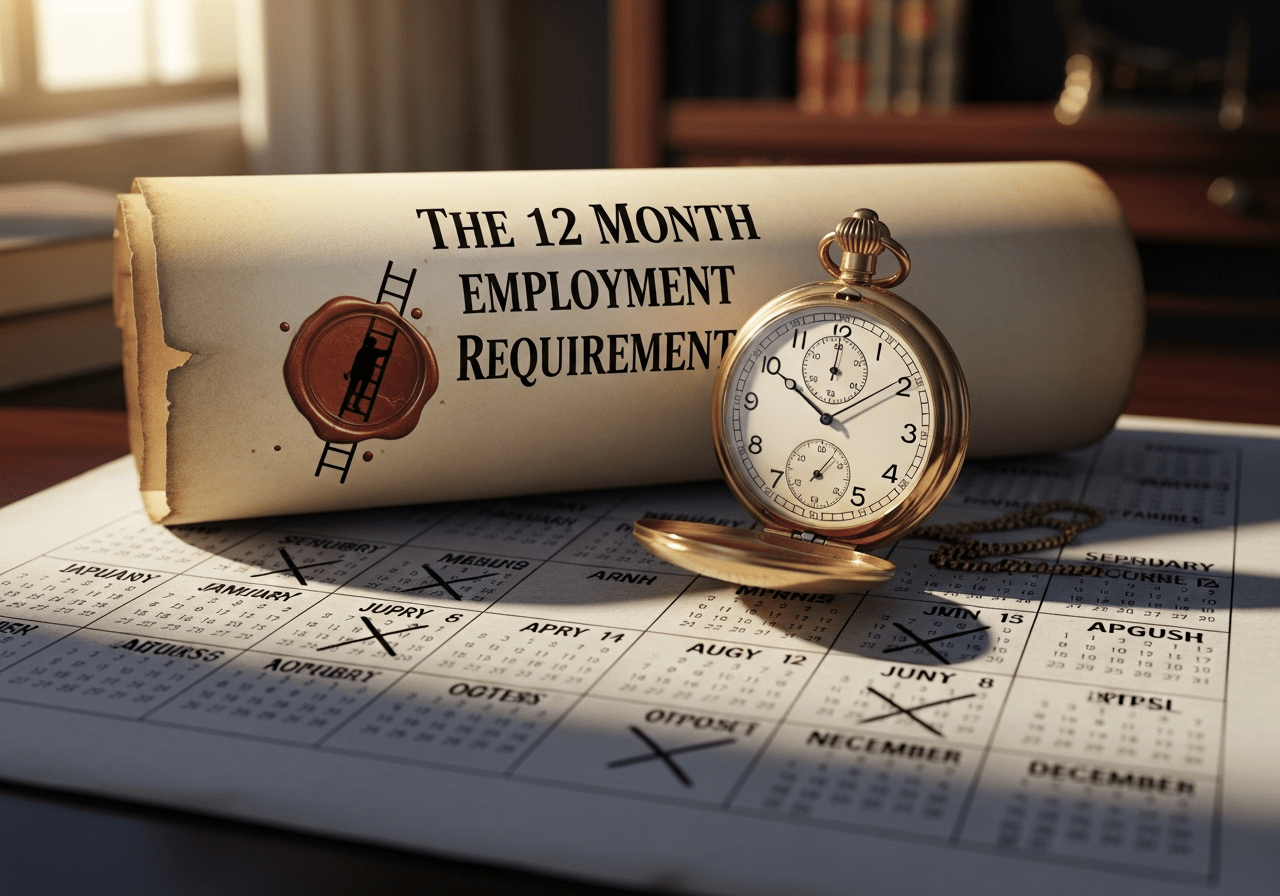 The 12 Month Employment Requirement