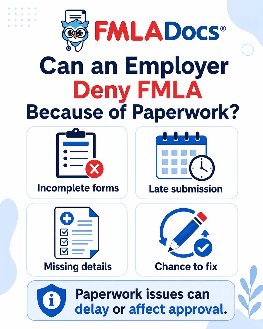 Can an Employer Deny FMLA Because of Paperwork?