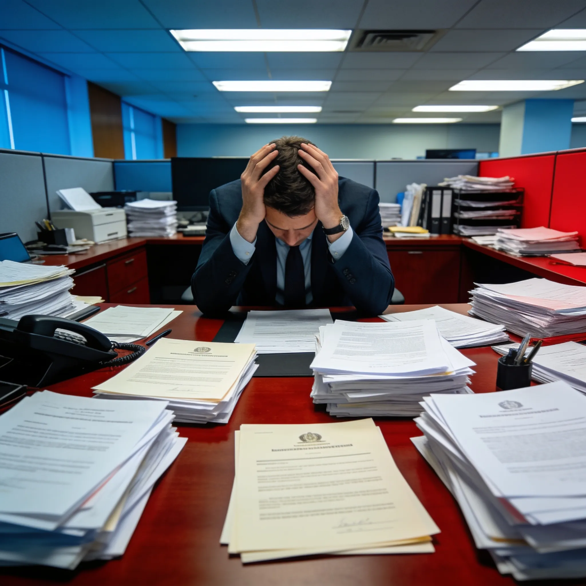fmla denial consequences concept image with professional visual design and clear composition