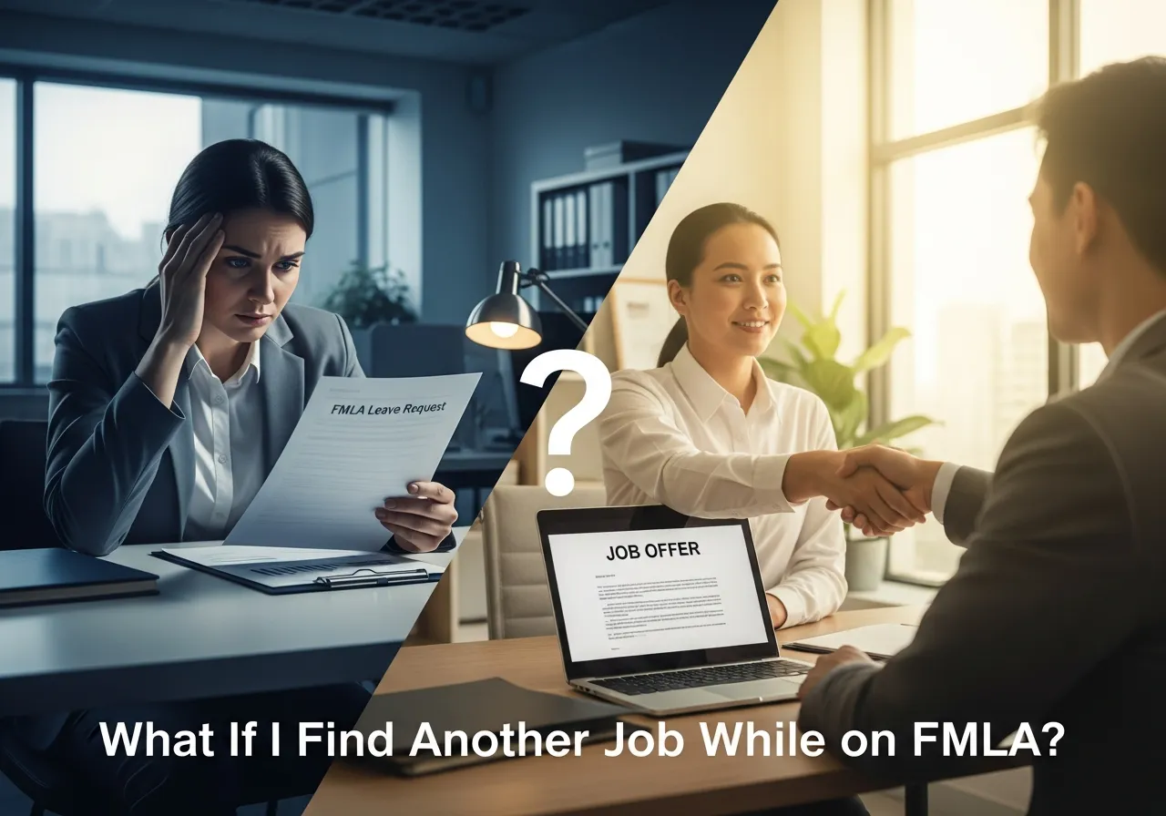 what if i find another job while on fmla