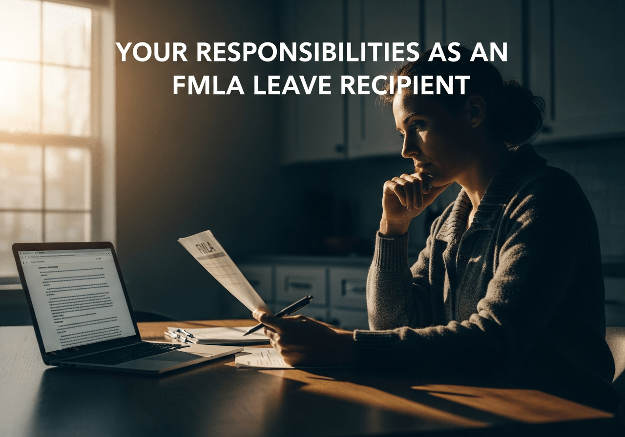 your responsibilities as an fmla leave recipient