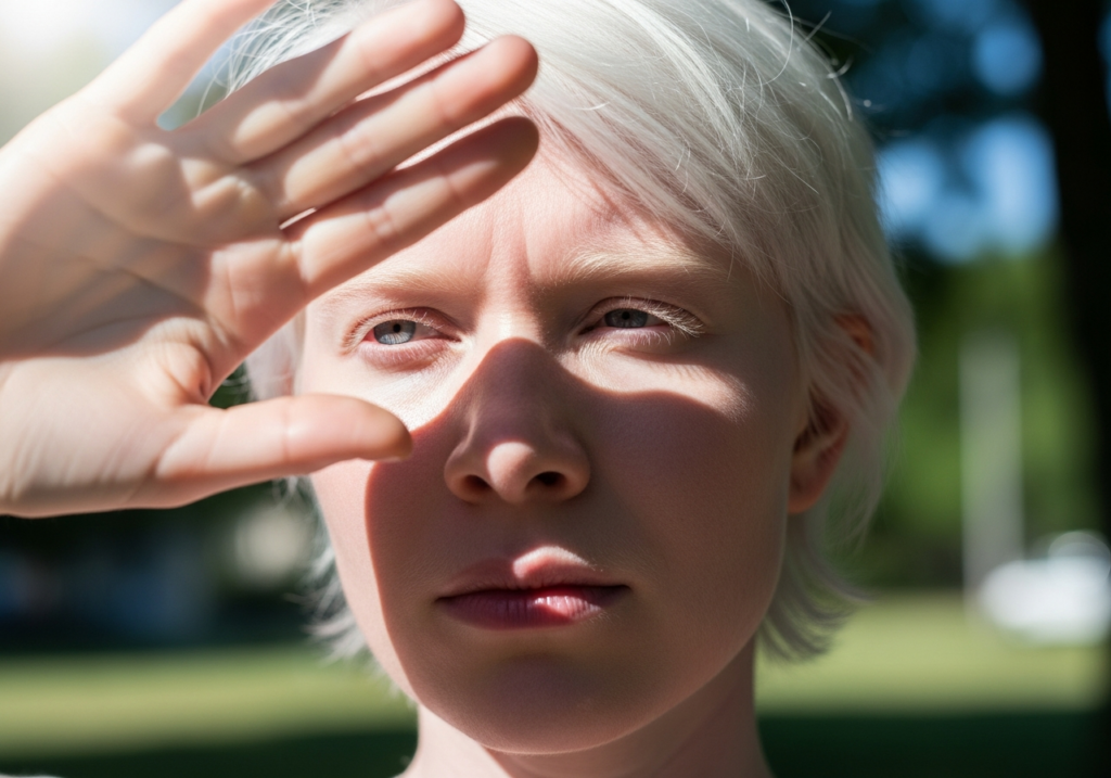 understanding albinism & light sensitivity the medical connection