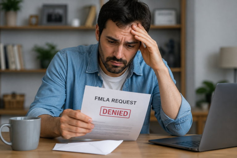 what happens if your employer denies your fmla request